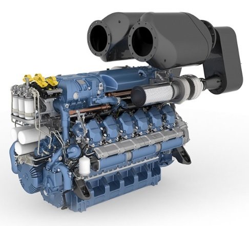 Baudouin - NEW Baudouin 12M26.3 1200hp - 1650hp Heavy Duty Marine Diesel Engine Package - Image 3