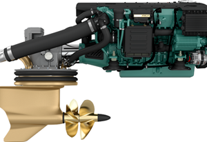 Volvo Penta IPS450 With Twin D6 engines 450hp