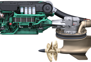 Volvo Penta IPS1050 WithTwin D13 engines 1050hp