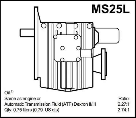 NEW Volvo Penta MS25L 2.27 Marine Gearbox