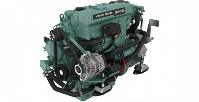 ENGINE Volvo Penta D2-50 + GEARBOX (HS25A)