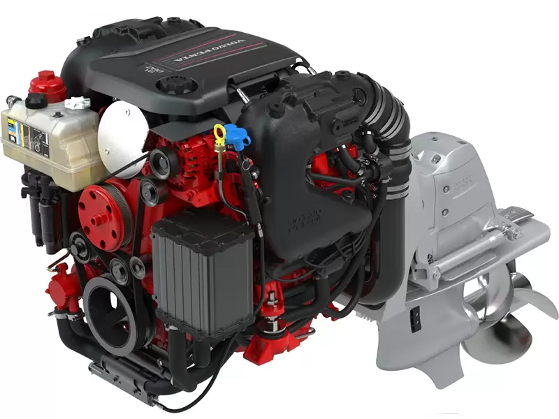 ENGINE VOLVO PENTA V8-350A-CE-PD-S
