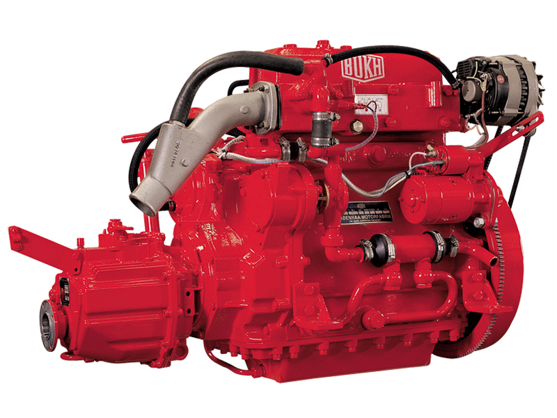 NEW Bukh DV36RME 36hp Lifeboat Marine Diesel Engine & Gearbox Package