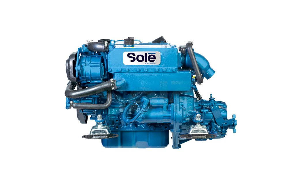 NEW Sole Mini 55 50hp Marine Diesel Engine & Gearbox Package