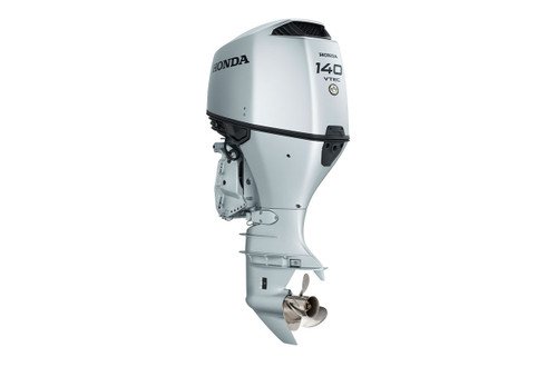 Honda 140hp Outboard | Remote Mechanical, Electric Start, 25" Shaft, Counter Rotation | BF140AXCRA