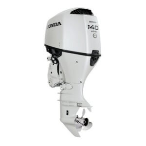 Honda 140hp White Outboard | Remote Mechanical, Electric Start, 25" Shaft | BF140AXRA