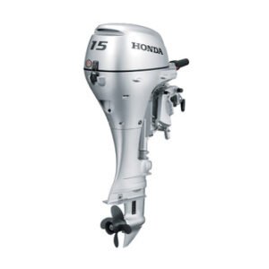 Honda 15hp Portable Outboard | Tiller, Electric and Manual Start, 20" Shaft | BF15D3LHS