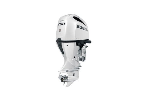 Honda 200hp White iST | Intelligent Shift and Throttle, Electric Start, 25" Shaft, Counter Rotation | BF200DXCDA