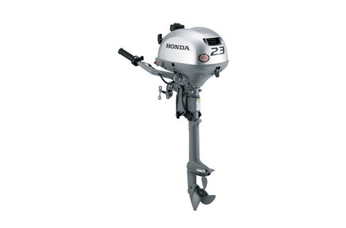 Honda 2.3hp Portable Outboard | Tiller, Manual Start, 15" Shaft | BF2.3DHSCH