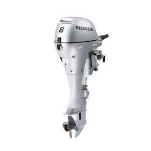 Honda 8hp Portable Outboard | Tiller, Manual Start, 20" Shaft | BF8DK3LHA