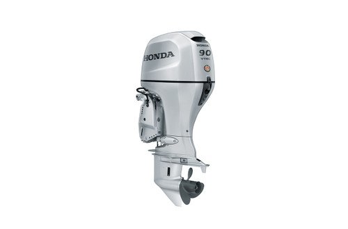 Honda 90hp Outboard | Remote Mechanical, Electric Start, 25" Shaft | BF90D5XRTA