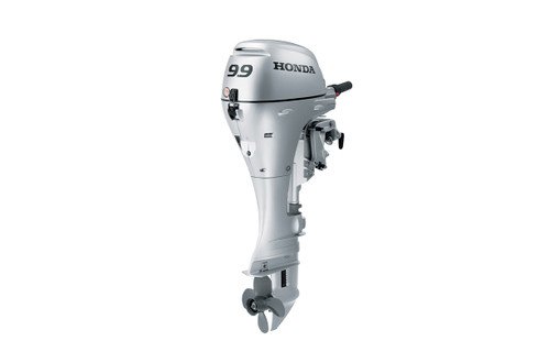 Honda 9.9hp Power Thrust Portable Outboard | Tiller, Electric and Manual Start, 25" Shaft | BFP10D3XHT