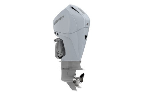 Mercury 225hp White DTS Outboard | Digital Throttle and Shift, Electric Start, 25" Shaft, Counter Rotation | 225CXL