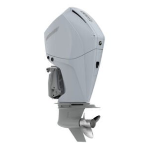 Mercury 250hp White Outboard | Remote Mechanical, Electric Start, 25" Shaft, Counter Rotation | 250CXL
