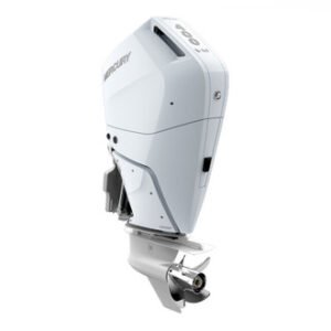 Mercury 400hp White Verado V10 | Digital Throttle and Shift, Electric Start, 20" Shaft, Counter Rotation | 400CL