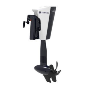 Tohatsu Alaris Electric Outboard | MEP6.0APTL | 9.9hp Equivalent, Remote Control, 20" Shaft