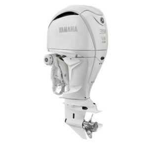 Yamaha 350hp White DEC Outboard | Digital Electronic Controls, 30" Shaft, Counter Rotation | LF350USA2