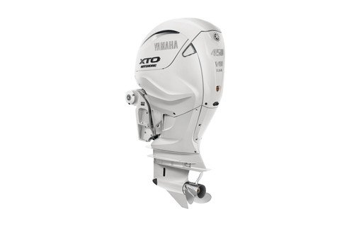 Yamaha 450hp XTO Offshore Outboard | Digital Electronic Controls, 35" Shaft | White | XF450ESA2